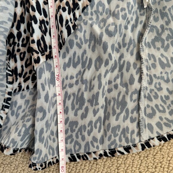 Princess Polly Leopard Print Wrap Skirt - Picture 6 of 6